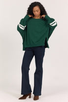 Dear John Women's Pineneedle Trenton Long Sleeve Sweatshirt DKN2214U9PDL