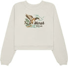 Marsh Wear Women's Vintage White Heritage Duck Crew WWF1019