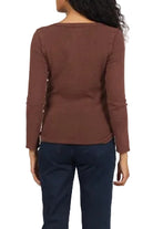 Dear John Women's Washed Cappuccino Edie Long Sleeve Shirt 