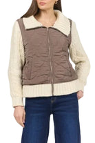 Dear John Women's Pigment Cappuccino Petra Zip Up Jacket 