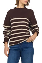 Dear John Women's Chocolate Torte Solana Funnel Neck Sweater 