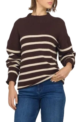 Dear John Women's Chocolate Torte Solana Funnel Neck Sweater 