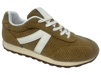 Very G Women's Tan Joelle Casual Lace Up Shoes 