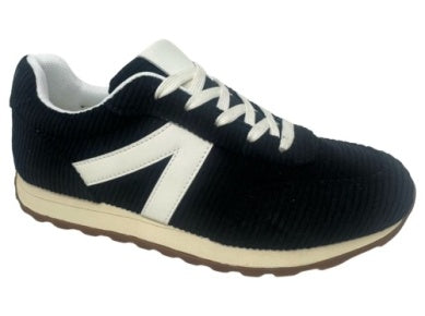 Very G Women's Black Joelle Lace Up Casual Shoes 