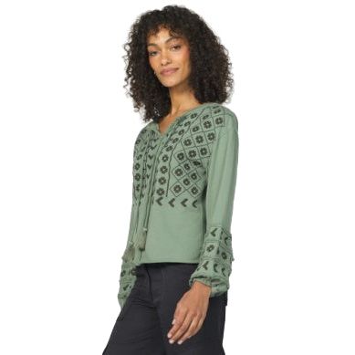 Women's Another Love "Gilly" Green Blouse VCKN1822SGN