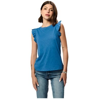 Women's Another Love Blue North Top VCKN1541SRN - Crazy House Western Wear