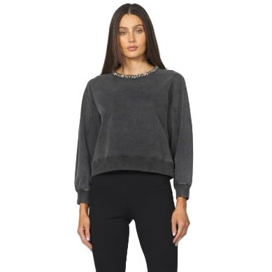 Women's Another Love "Zella" Grey Sweater VCKN1820BKA