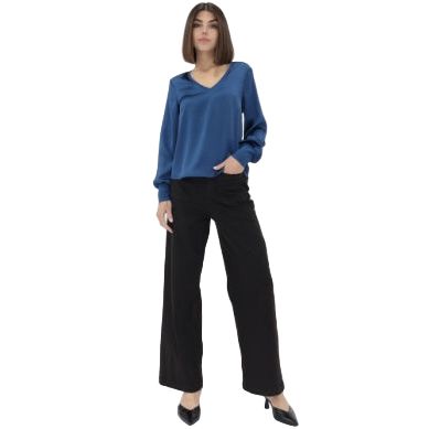 Women's Another Love Blue Depth Aya Long Sleeve Blouse VCWV5140BLD