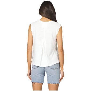 Women's Dear John Charli Top DKN2148D9WHT - Crazy House Western Wear