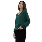 Women's Another Love Rainforest Aya Long Sleeve Top VCWV5140RFT