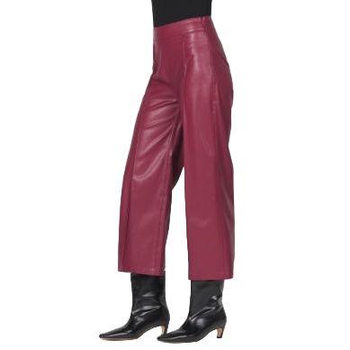 Women's Another Love "Sparkle" Red Leather pants VCBM8103P1BRX