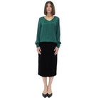 Women's Another Love Rainforest Aya Long Sleeve Top VCWV5140RFT