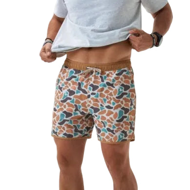 Men's Burlebo Bayside Camo Swim Trunks ST-BAYC