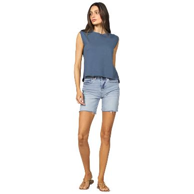 Women's Dear John Charli Blue Top DKN2148D9SMW - Crazy House Western Wear