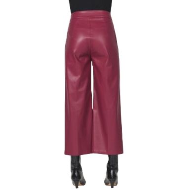 Women's Another Love "Sparkle" Red Leather pants VCBM8103P1BRX