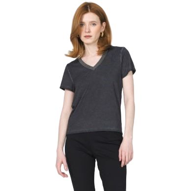 Women's Another Love Ramona Grey T-shirt VCKN1803BLK