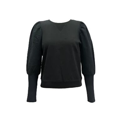 Women's Another Love Tara Black Long Sleeve Top VCKN1440BLK