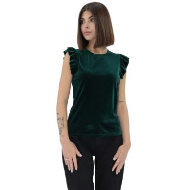Women's Another Love Rainforest North Ruffle Sleeve Top VCKN1541V1RFT