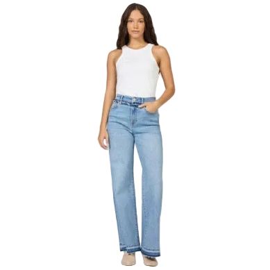 Women's Dear John Savannah Fiona High Rise Wide Leg Jeans DPM55A347SVH