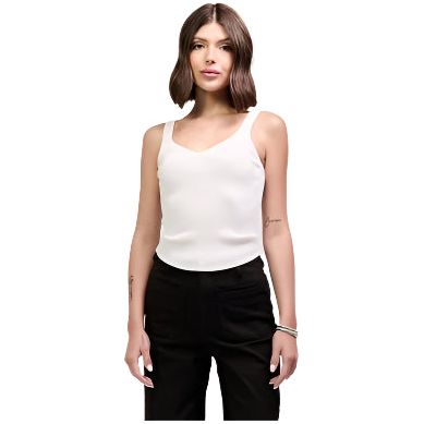Women's Another Love White Riri Tank Top VCSW3295WHT - Crazy House Western Wear