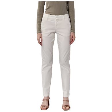 Women's Dear John Hampton Mid Rise Trouser Cut Ankle Pant DPM22C410IVY - Crazy House Western Wear