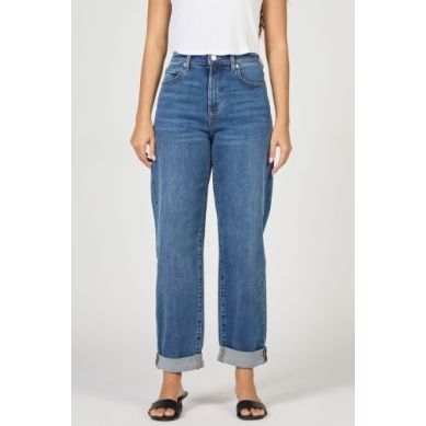 Women's Dear John Everett Ocean Bath High Rise Cuffed Jeans DPM92A101ONB