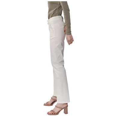 Women's Dear John Hampton Mid Rise Trouser Cut Ankle Pant DPM22C410IVY - Crazy House Western Wear