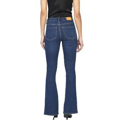 Women's Dear John Denim Jaxton Mid Rise Raw Cut Hem Jeans DPM41A143BND