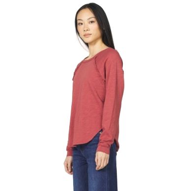 Women's Dear John Red "Kira" Long Sleeve Top DKN3195D9RHR