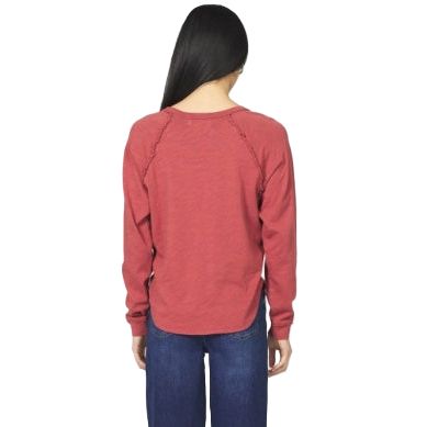 Women's Dear John Red "Kira" Long Sleeve Top DKN3195D9RHR
