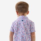 Boy's Burlebo Old Glory Performance Polo Y-PP-OLDG