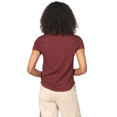 Women's Another Love "Elaina" Red Leather T-shirt VCWV5024BRX