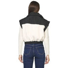 Women's Dear John Black and White Rosalia Jacket DFJ9005BAC