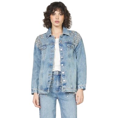 Women's Dear John Denim Janette Sparkle Jacket DDJ5015SKE