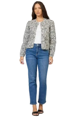 Women's Dear John Black Pansey Kit Sweater DJK8011R1BPA