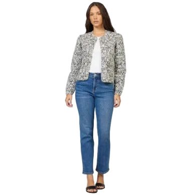 Women's Dear John Black Pansey Kit Sweater DJK8011R1BPA