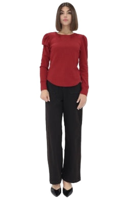 Women's Another Love Red Rose Dara Long Sleeve Top VCKN1840RRS