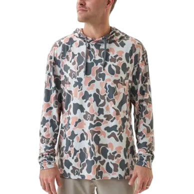 Men's Burlebo Vintage Camo Performance Hoodie PH-VTGC