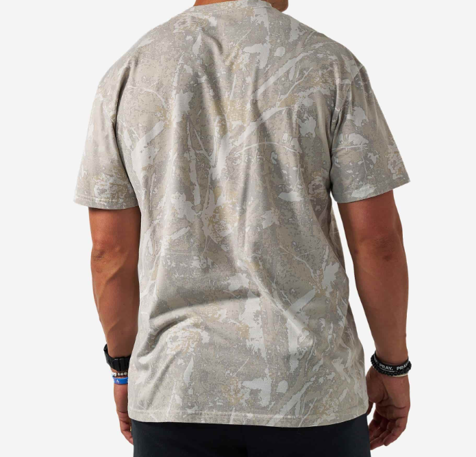 Bulebo Men's Drifter Camo Vintage Washed Tee VWT-DFTC
