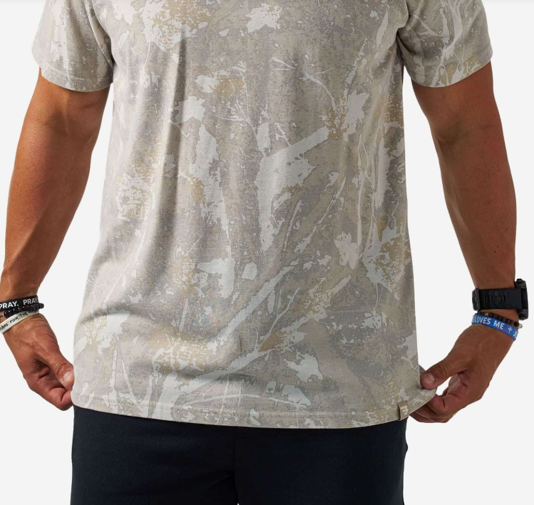 Bulebo Men's Drifter Camo Vintage Washed Tee VWT-DFTC