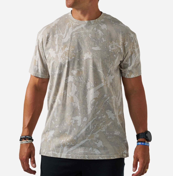 Bulebo Men's Drifter Camo Vintage Washed Tee VWT-DFTC