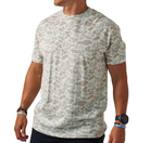 Burlebo Men's Classic Deer Camo Vintage Washed Tee VWT-CDC