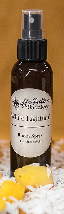 McIntire Saddlery White Lighting Room Spray 
