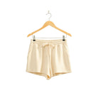 Women's Alpaca Drawstring Waist Shorts DZ26C708-AL-WB