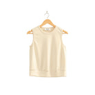 Women's Alpaca Sleeveless Crew Neck Top DZ26C709-ALP-WB