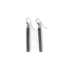 Women's Alzuni Silver Handmade Dangle Bar Earrings