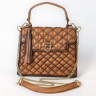 Women's American Darling Genuine Leather Western Crossbody Bag ADBGM741