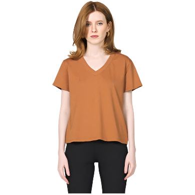 Women's Another Love Amaya Brown Sugar T-shirt VCKN1762BSG - Crazy House Western Wear