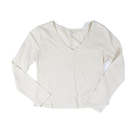 Women's Another Love Clark Oyster Long Sleeve V-neck VCKN1723OYS