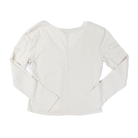 Women's Another Love Clark Oyster Long Sleeve V-neck VCKN1723OYS